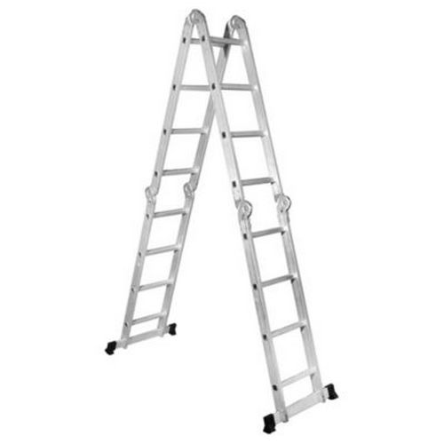ESCALERA DE ALUMINIO 10 POSICIONES 16 PELDAÑOS GLADIATOR