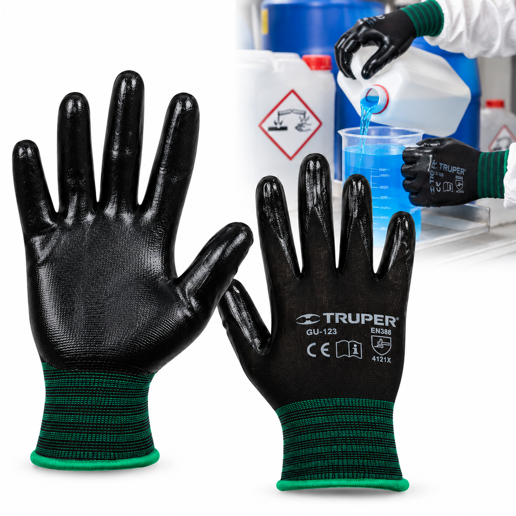 Guante Truper de Nitrilo (Ref. 13294)