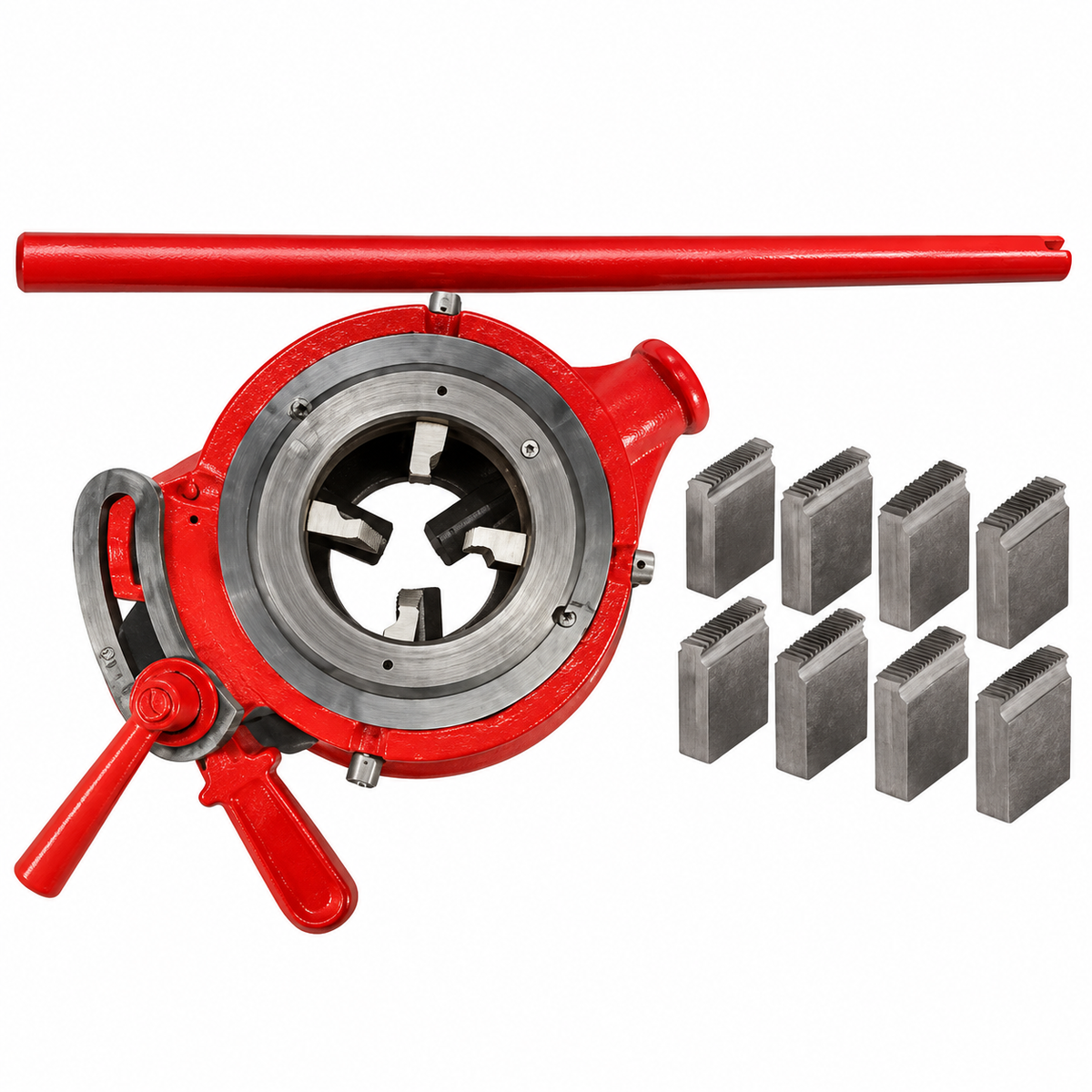 Juego de Terraja para Caño Galvanizado 1/2'' a 2''