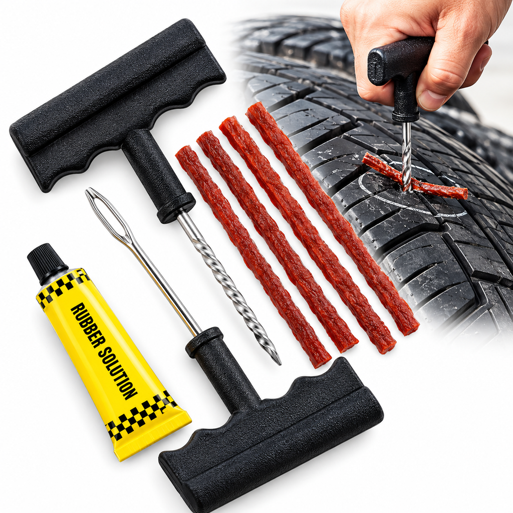 Kit de Reparación para Gomero Parche Fideo Bra-Rubber (Ref. DC103-2/DC4-12)