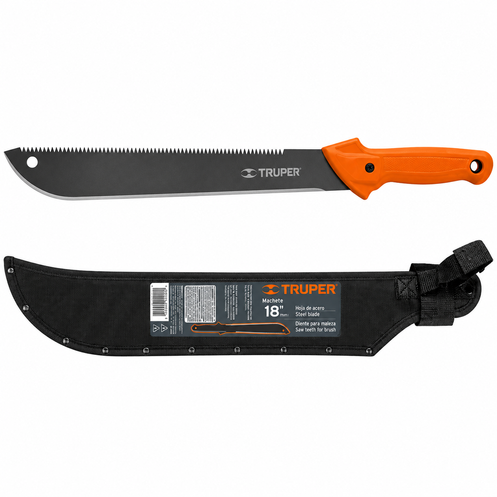 Machete Serrucho Truper con Funda 10.00" (Ref. 103015)