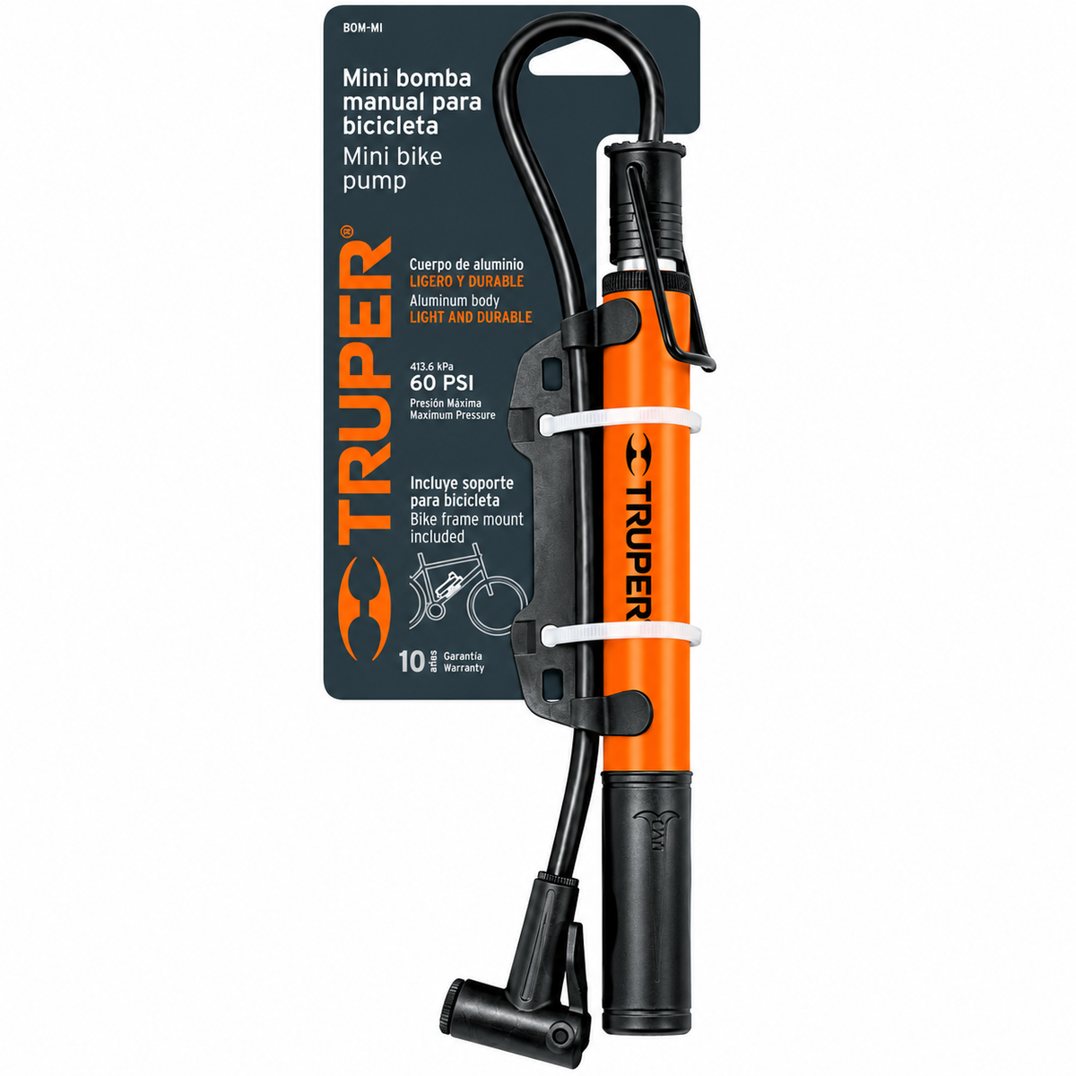 Inflador Manual Truper (Ref. 13790)