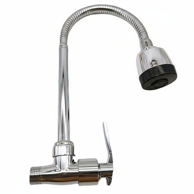 Canilla de Cocina de Pared con Rociador