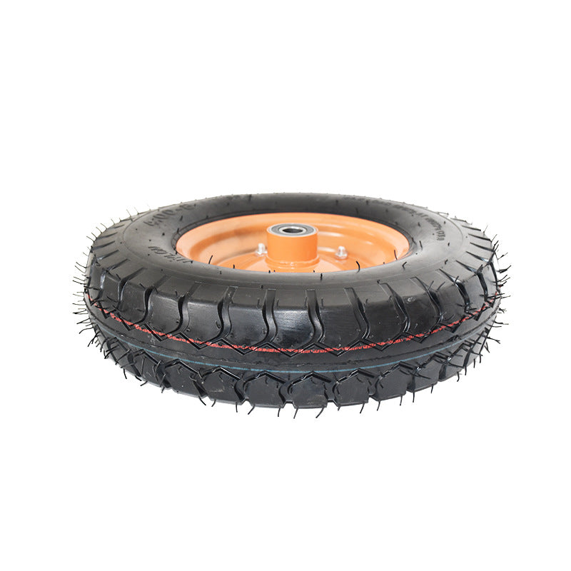 rueda infla llanta naranja 3.00 x 8.00".