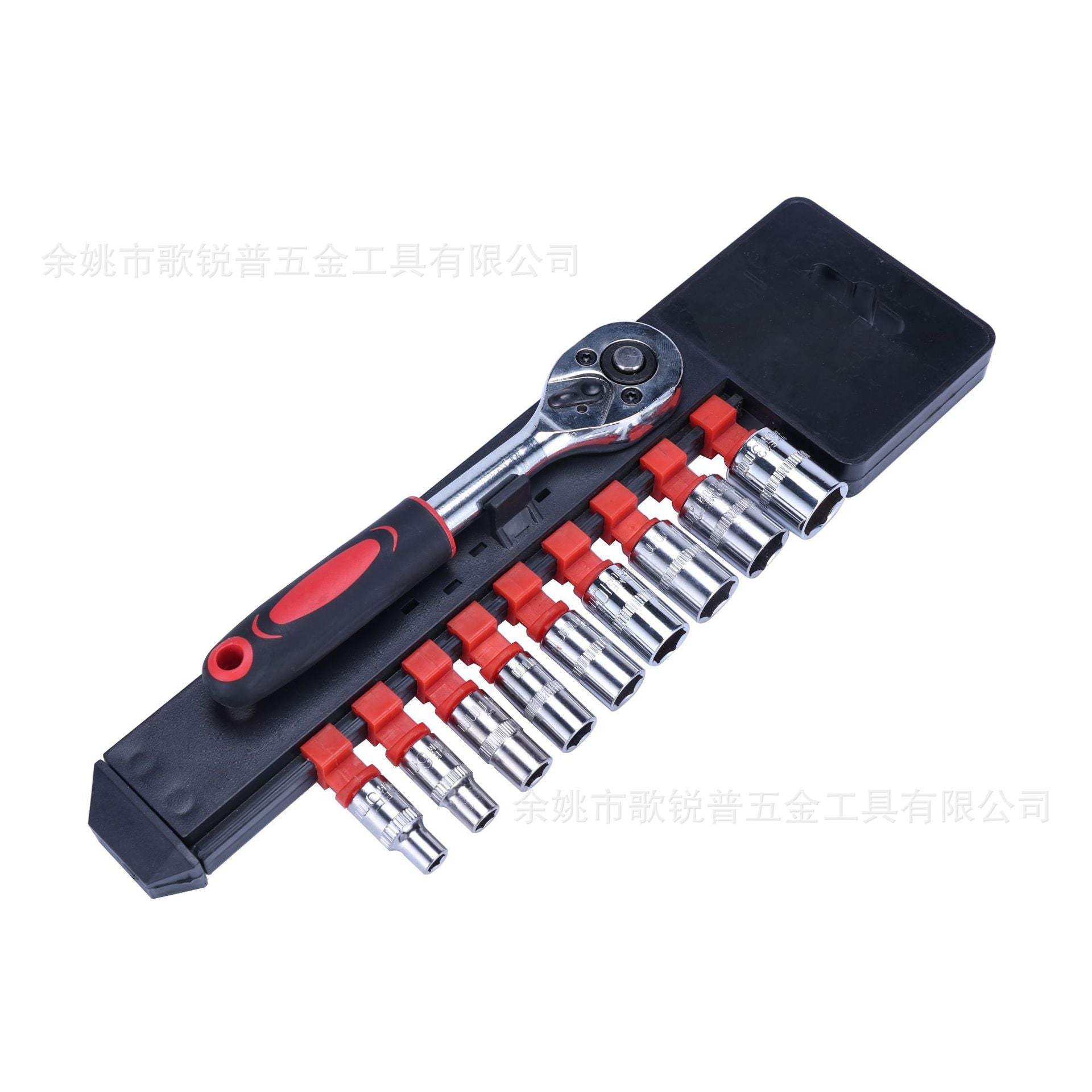 jgo llave tubo 1/4" 12pzs.