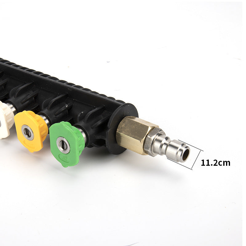 pistola-lanza hidrolavadora con 4 picos.