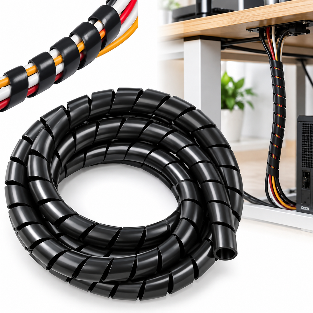 Ordenador de Cable Espiralado Frontec 3/4"