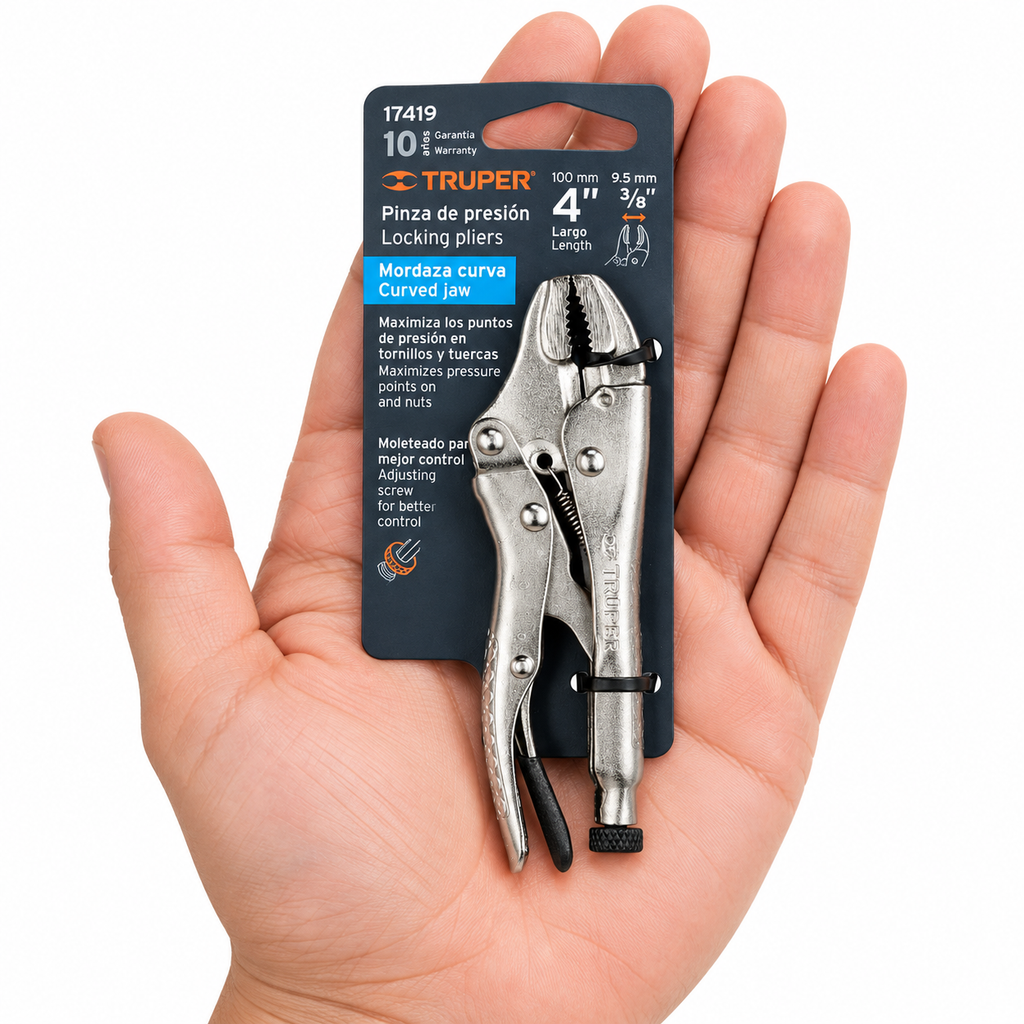 Pinza de Presión Mini Truper 4.00" (Ref. 17419)