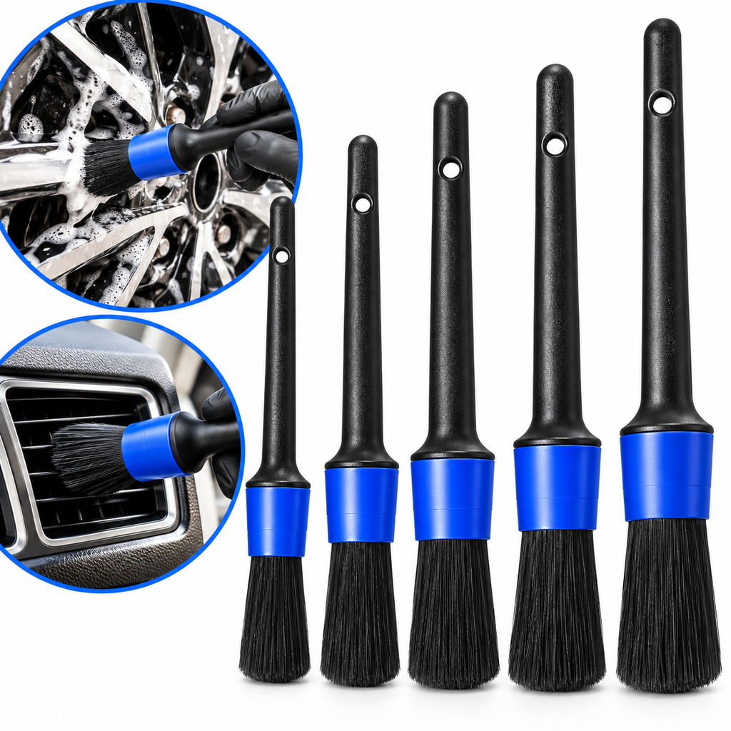 Kit Brochas para Detailing 5 Piezas