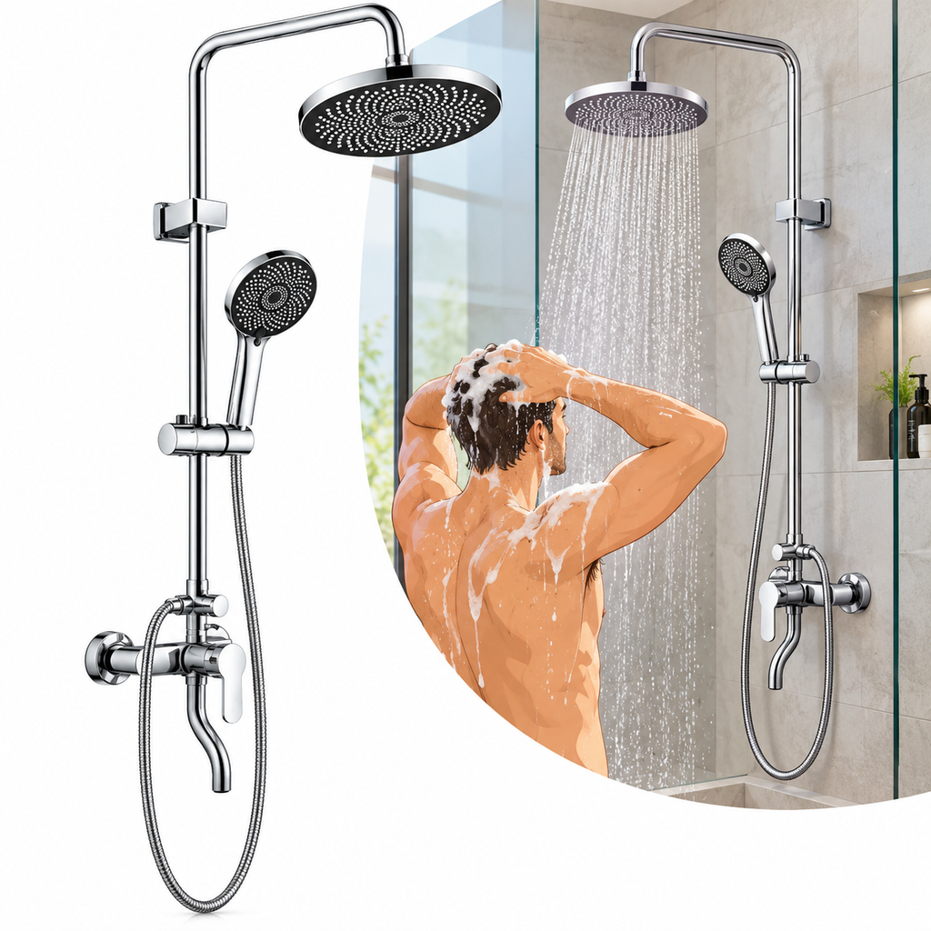 Mezcladora Monocomando Ramos para Ducha Tipo Teléfono (Ref. 8885-22)