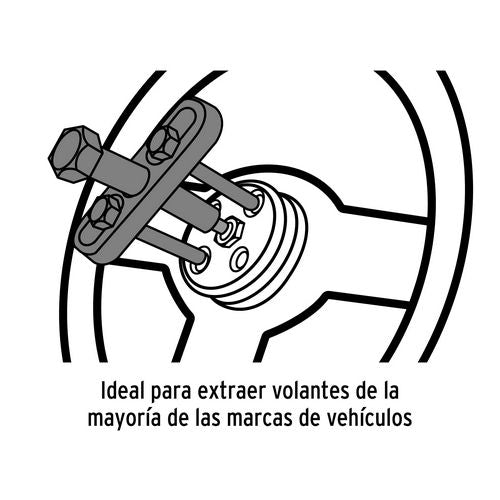 EXTRACTOR POLEA & VOLANTES TRUPER 6 PERNOS (REF 14508)