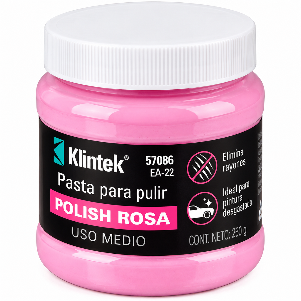 Pasta para Pulir Klintek Rosa Grano Medio