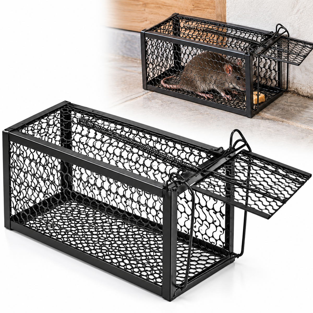 Trampa Jaula para Ratón 28 x 14.00 cm
