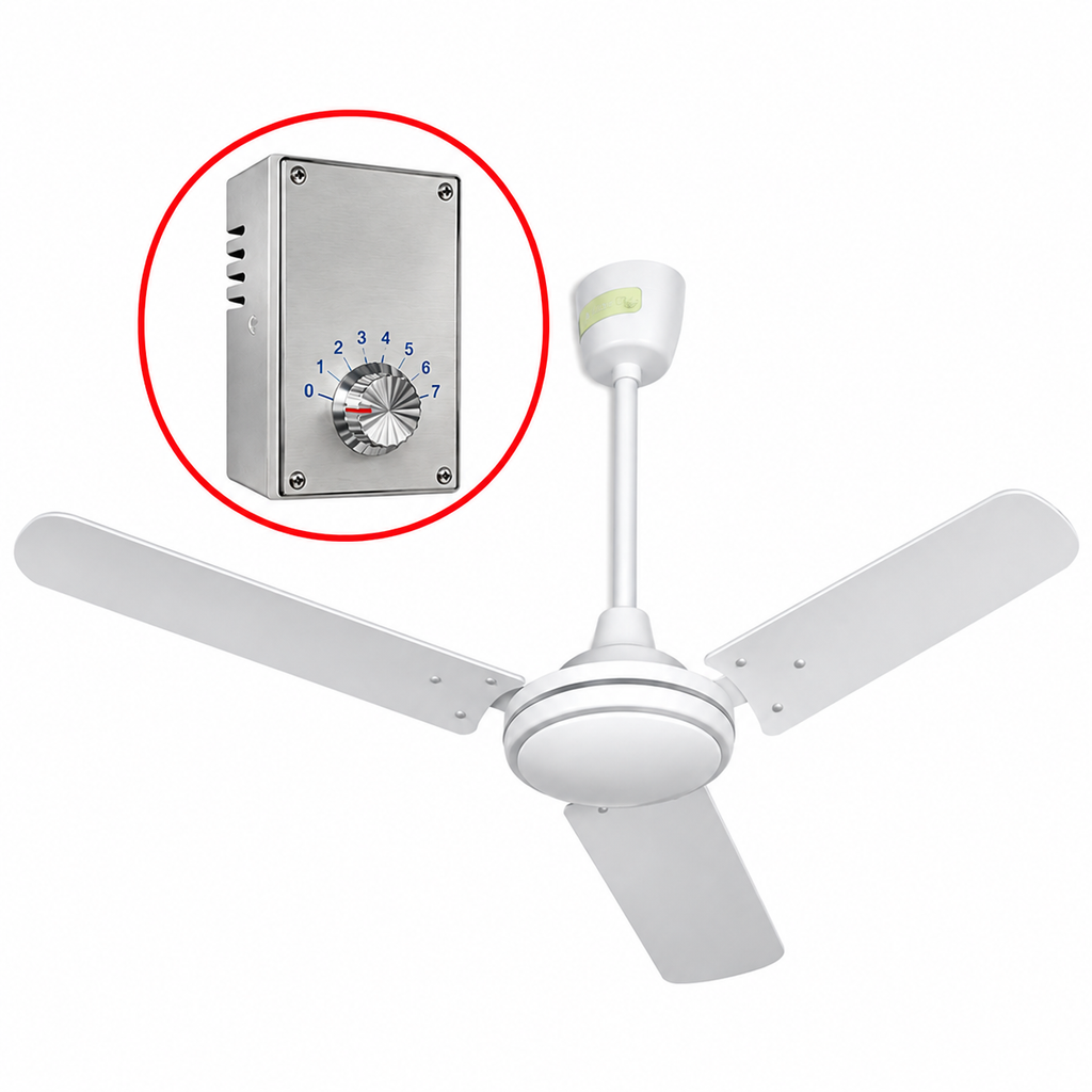 Interruptor para Ventilador de Techo de 7 Velocidades Réplica de Wahson