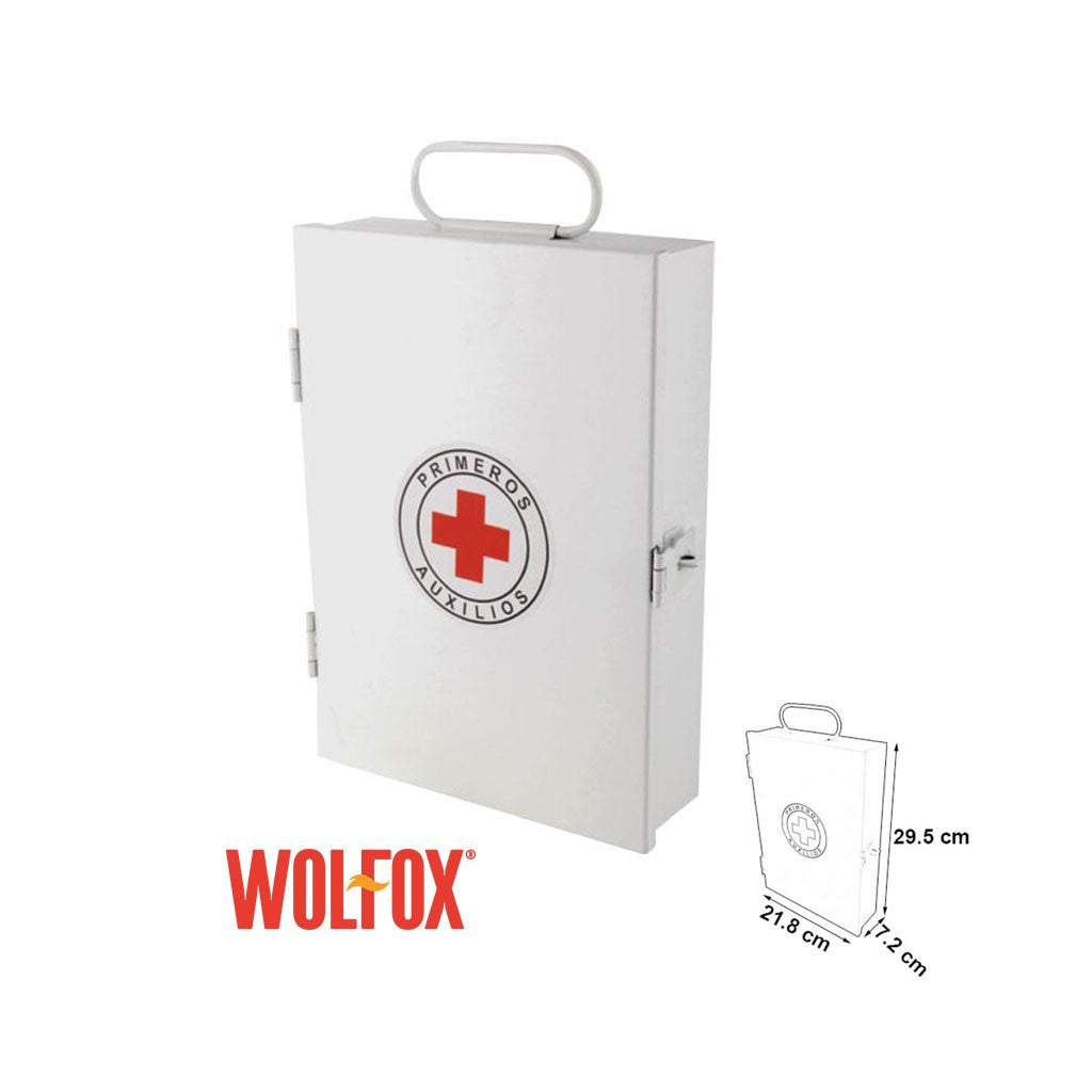 BOTIQUIN MEDICO WFX BLANCO METALICO (REF WF1201)