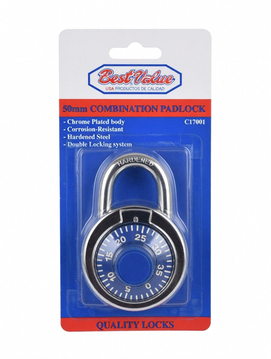 CANDADO B_V CODIGO CAJA FUERTE 50.00MM (REF C17001)