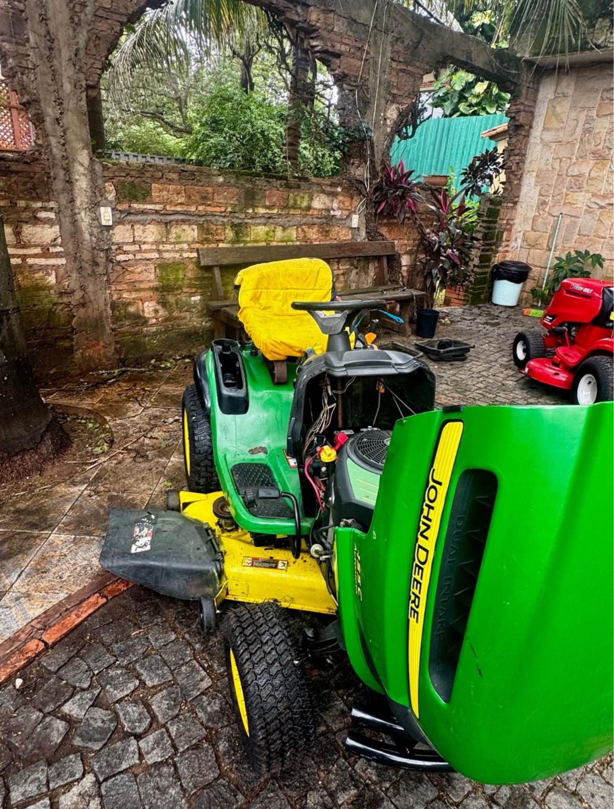 TRACTOR CORTAPASTO JOHN DEERE155C 25.00HP