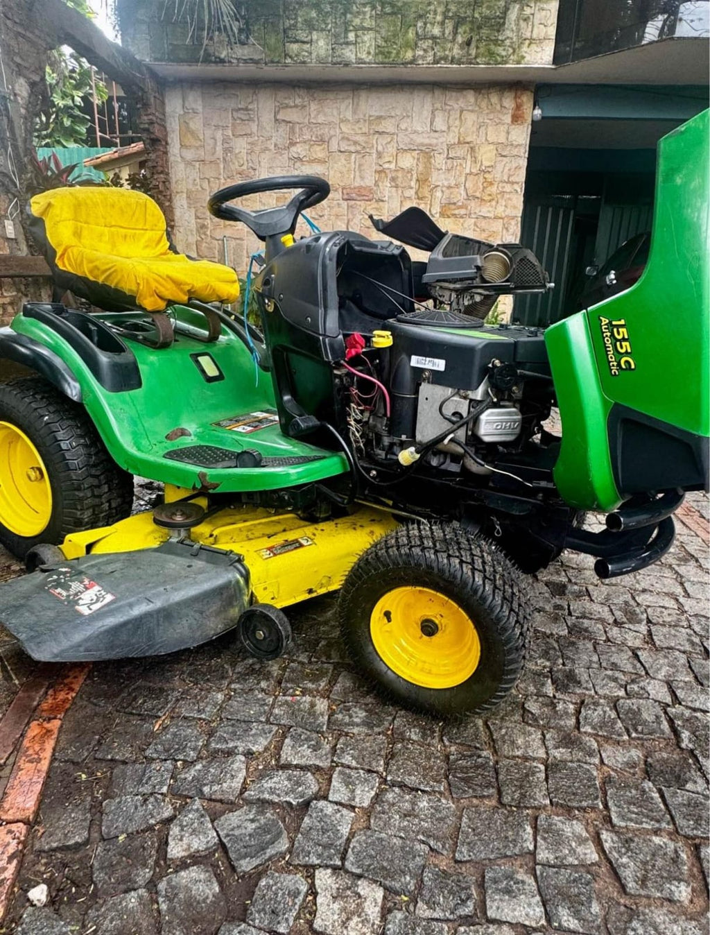 TRACTOR CORTAPASTO JOHN DEERE155C 25.00HP