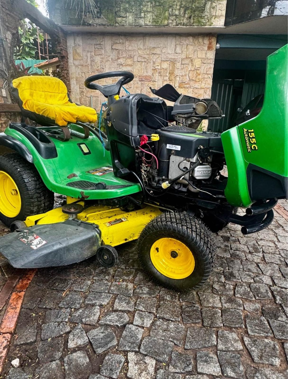TRACTOR CORTAPASTO JOHN DEERE155C 25.00HP