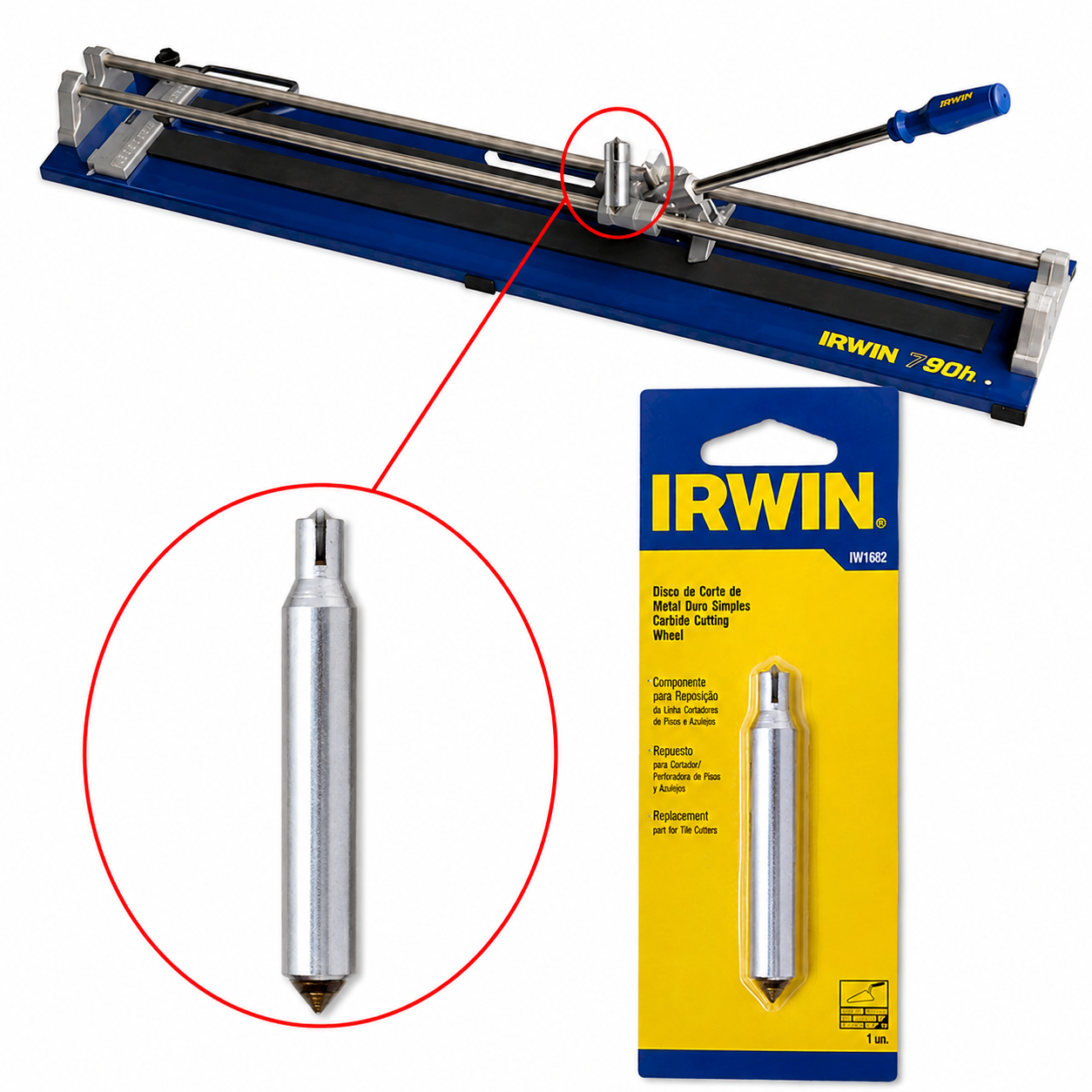 Repuesto para Máquina Corta Azulejo IRWIN Ref. 1682