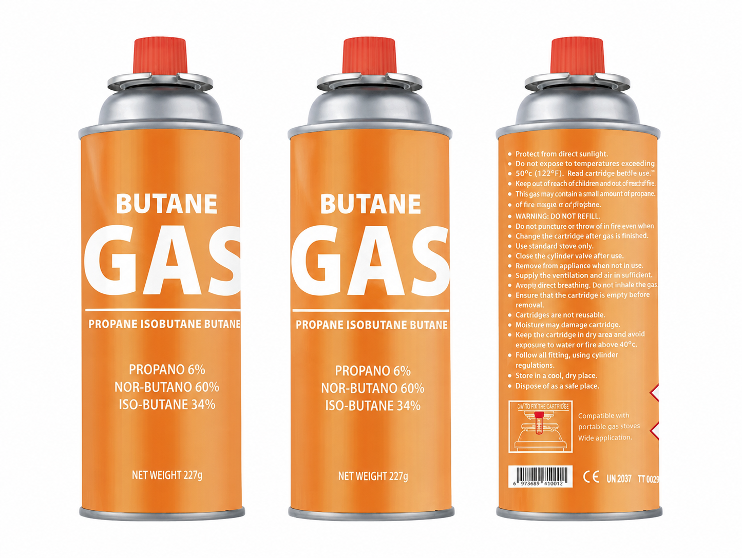 GAS BUTANO 227GR