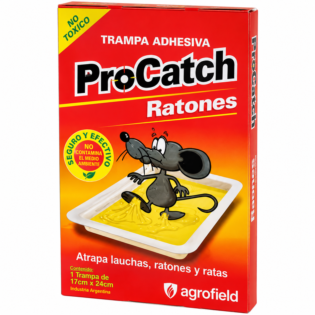 Trampa Adhesiva para Ratón Procatch de Madera