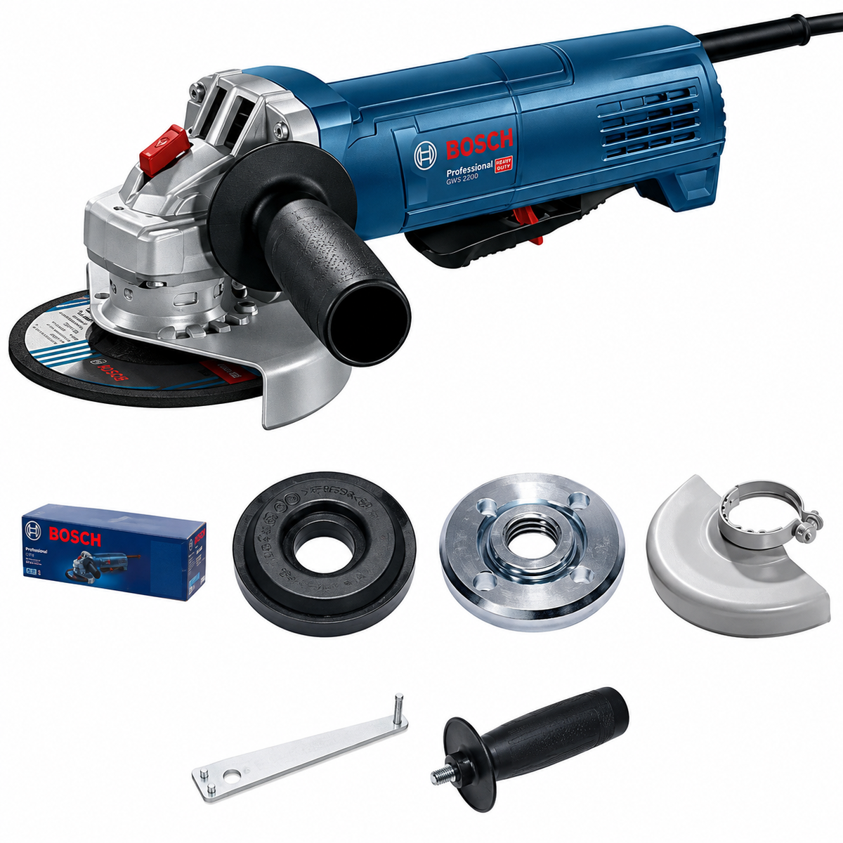 Amoladora Angular Bosch 4.5 Pulgadas 900W (GWS 9-125)