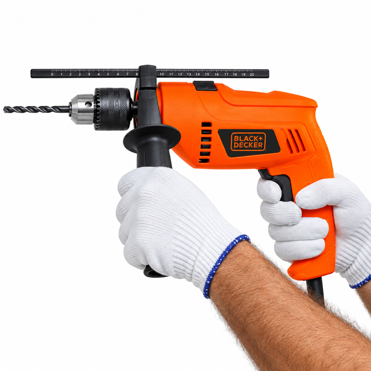 Taladro Eléctrico Black & Decker 10 mm 550W (Ref. TP555)