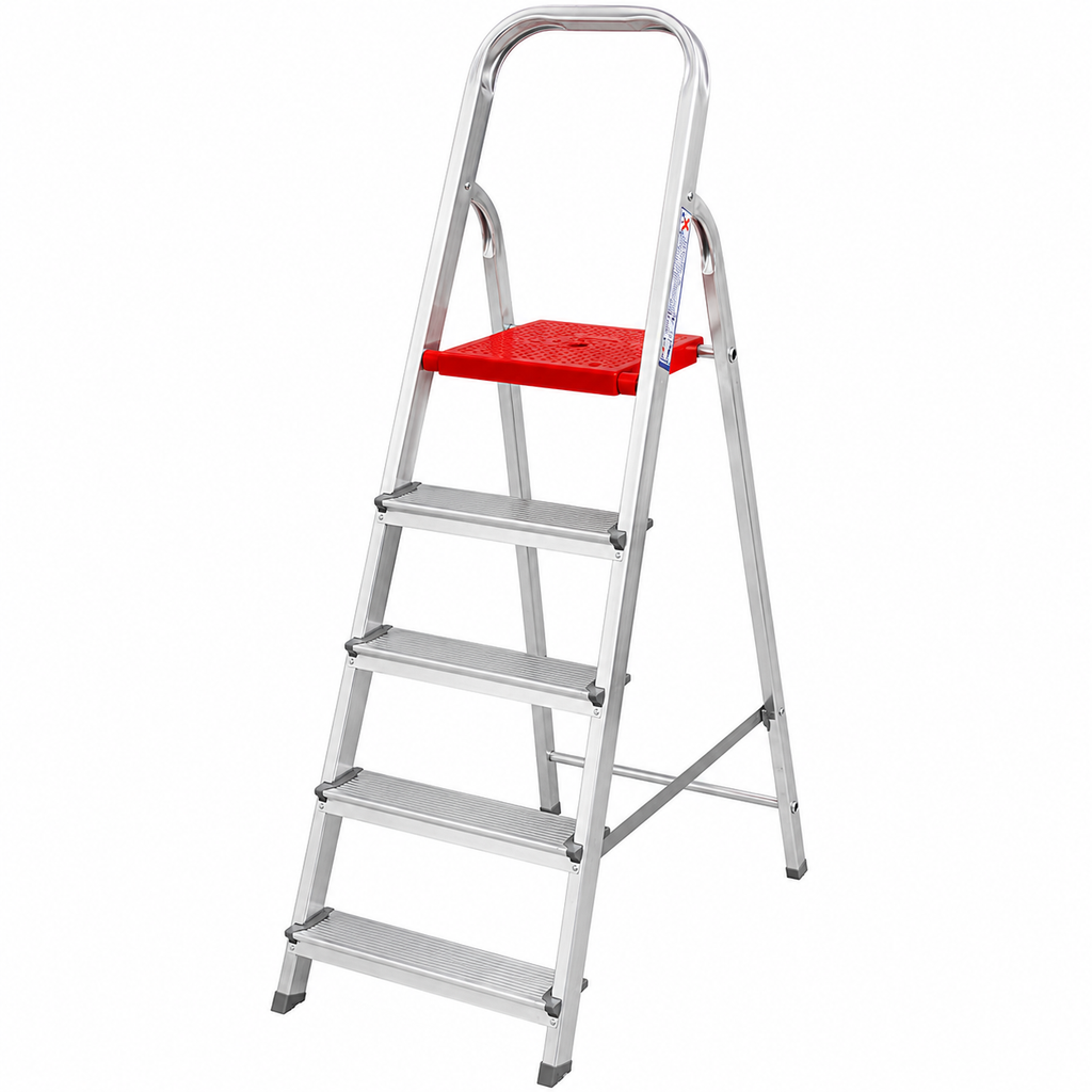 ESCALERA ALU DOMESTICA 5 PELD (REF E1205)