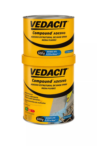 ADHESIVO ESTRUCTURAL EPOXI COMPOUND VEDACIT AB 1.00KG