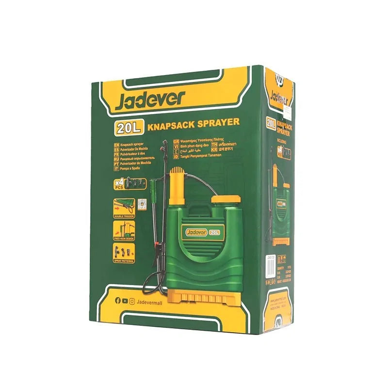 PULVERIZADOR MANUAL JADEVER 20.00LT (REF JDKS1520)
