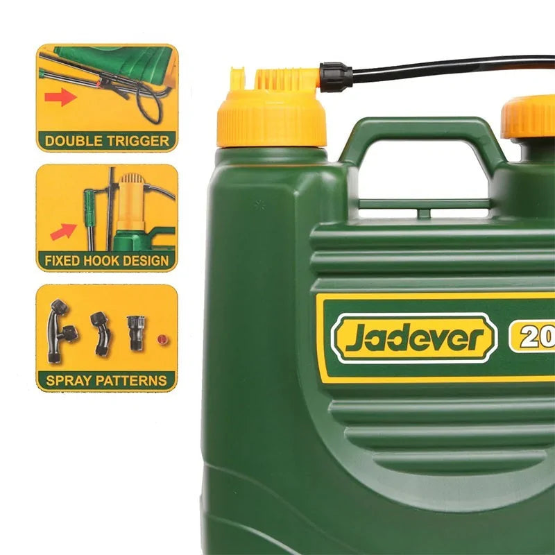 PULVERIZADOR MANUAL JADEVER 20.00LT (REF JDKS1520)