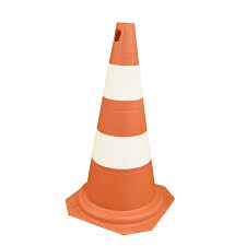CONO SEÑALIZADOR PLASTICO 50CM NARANJA_BLANCO
