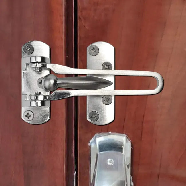 TRANCA PARA PUERTA PEGA LADRON TOOLCRAFT BRONCE (REF TC3048)