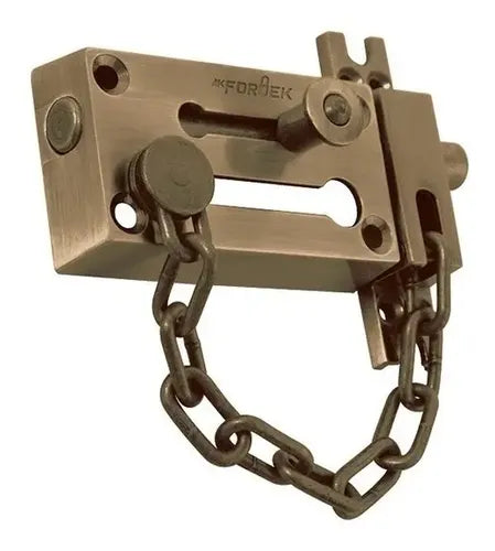 Pasador de arrimar con cadena Toolcraft bronce viejo