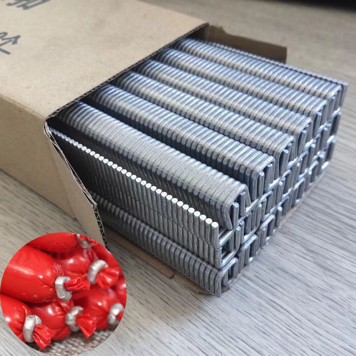 carga grampeador sellador chorizo.