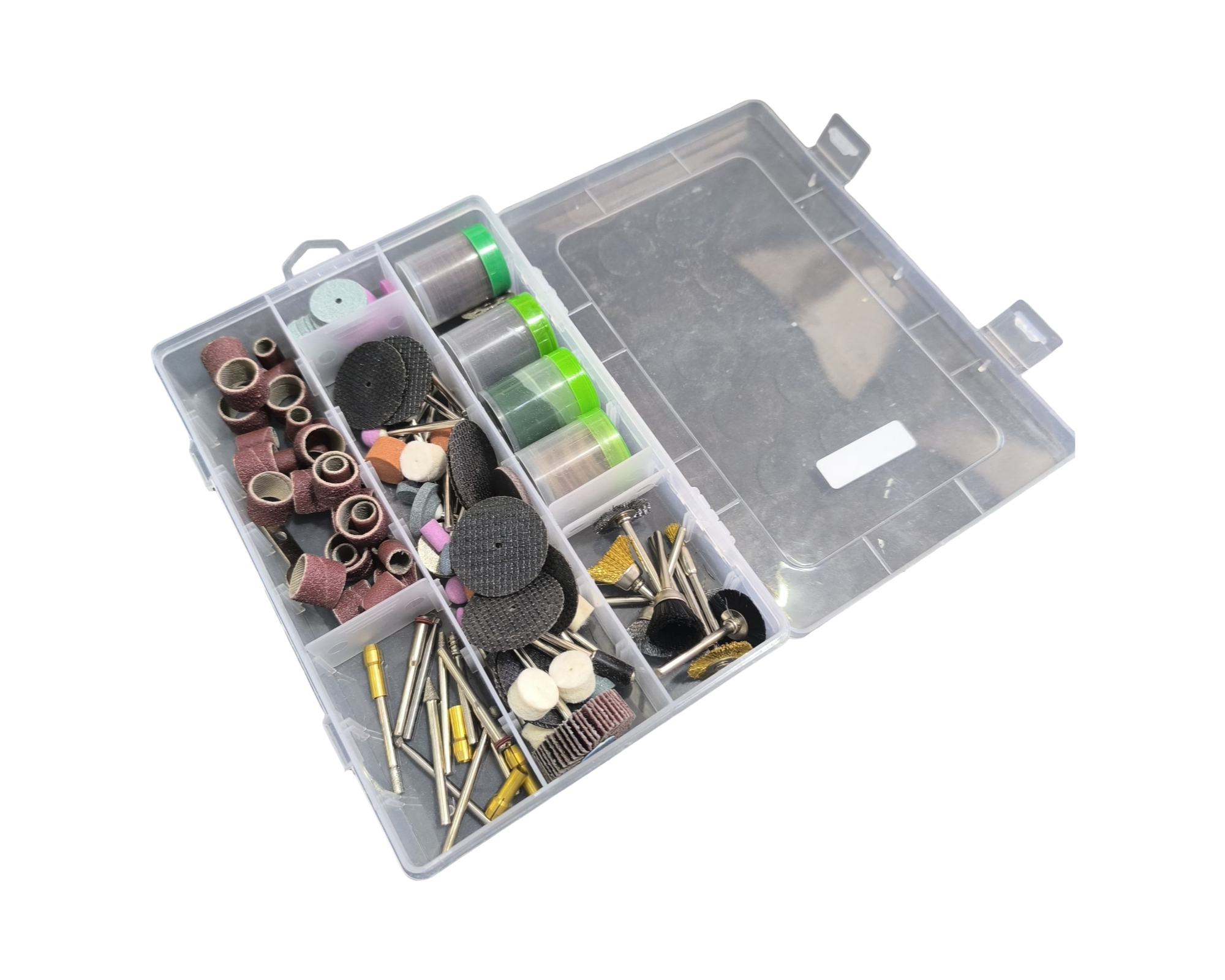 kit discos para rectificadora 225pzs	.