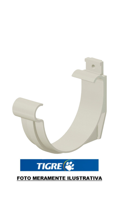 Canaleta de Lluvia Tigre Aquapluv Soporte de PVC