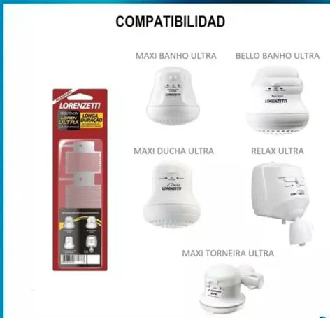 RESISTENCIA DUCHA LOREN SHOWER ULTRA ALTA PERFORMANCE