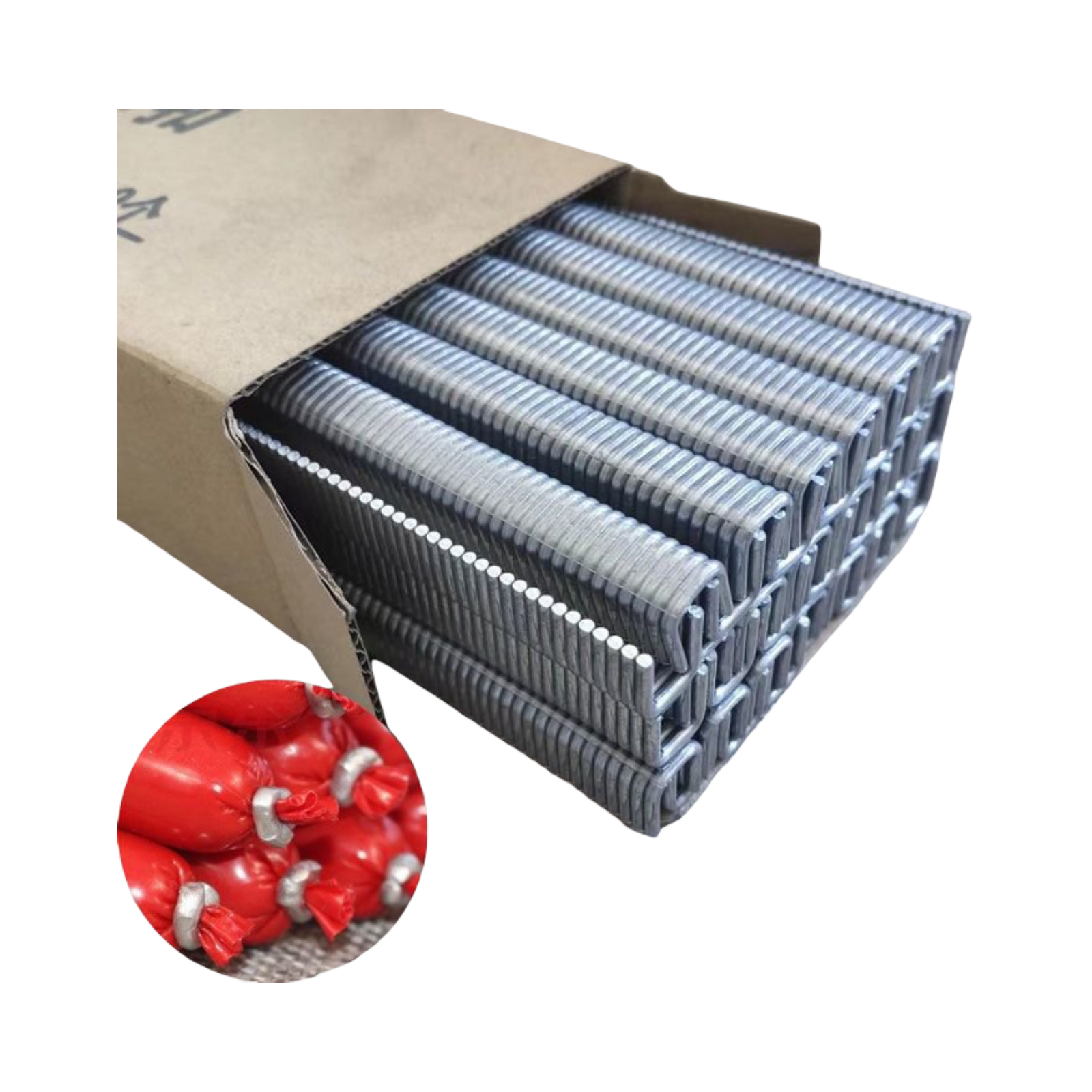 carga grampeador sellador chorizo.