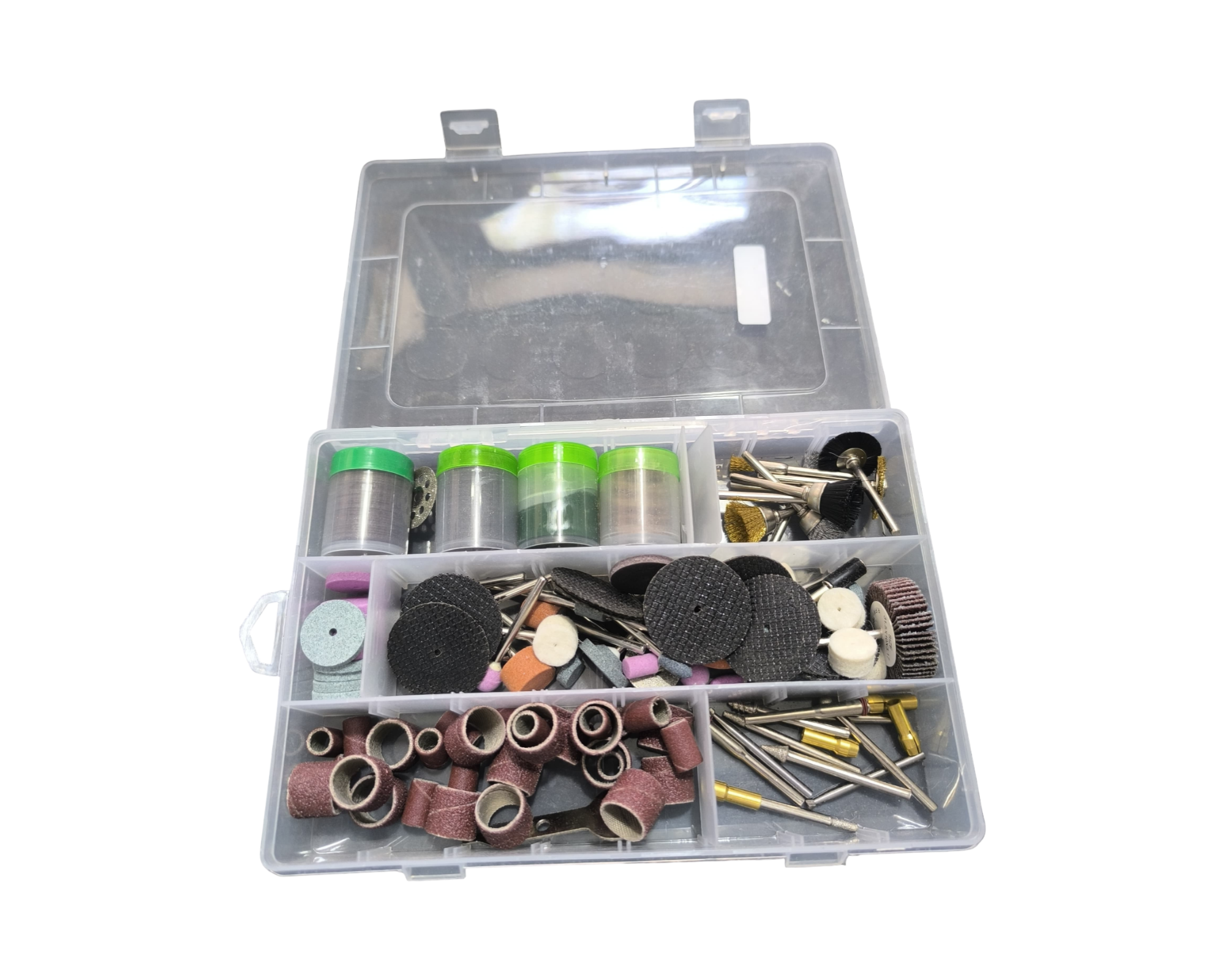 kit discos para rectificadora 225pzs	.