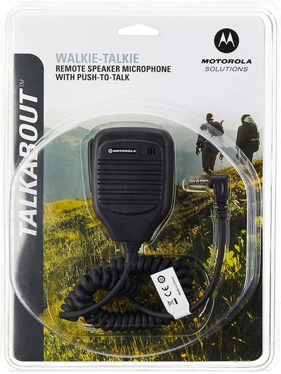 Micrófono con Parlante para Walkie Talkie Motorola Plug Simple (Grande)