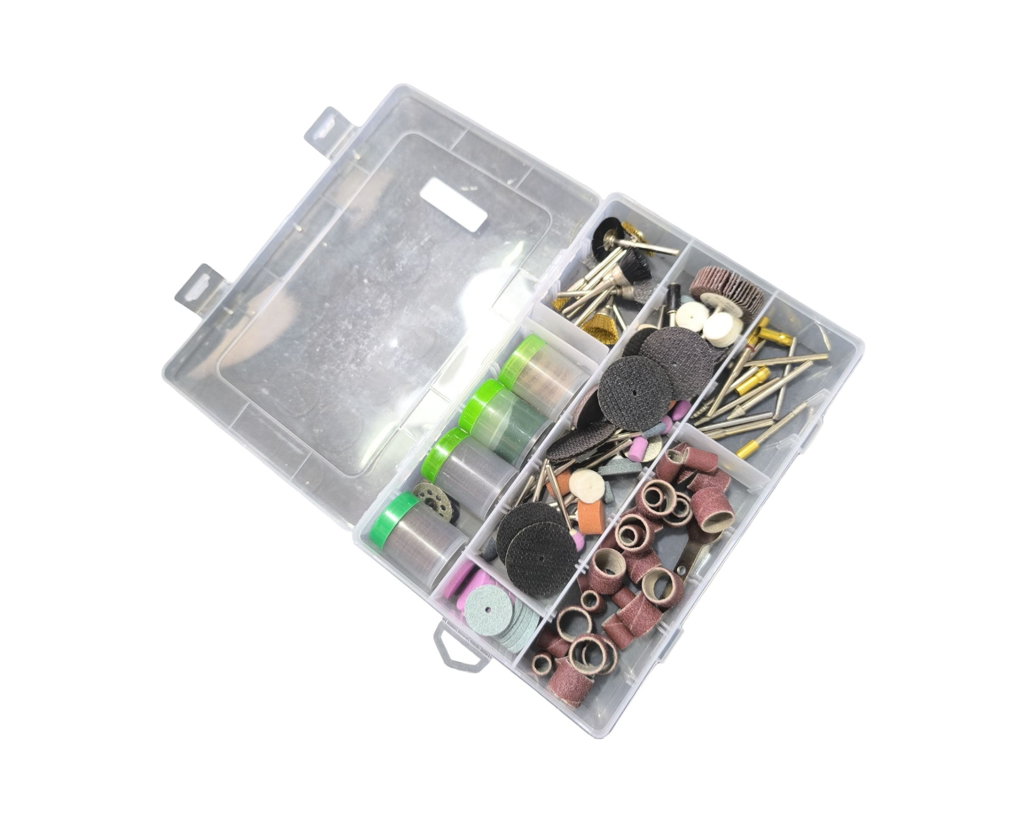 kit discos para rectificadora 225pzs	.