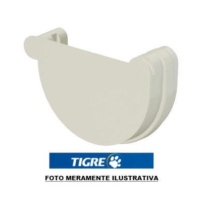 Canaleta de Lluvia Tigre Aquapluv Cabecera Derecha 125 mm