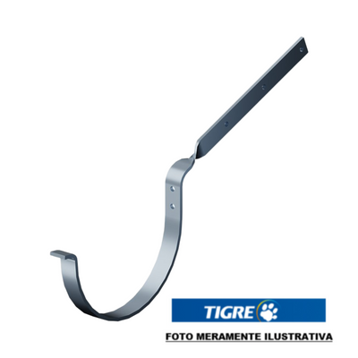 Canaleta de Lluvia Tigre Aquapluv Soporte Tirante Galvanizado