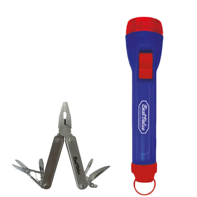 Linterna Plástica Best Value con Pinza 3 Pilas D (Ref. E07111B)