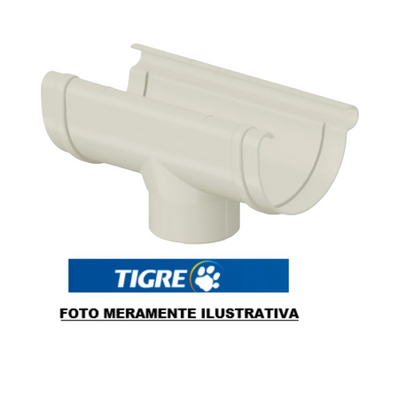 Canaleta de Lluvia Tigre Aquapluv Bocal de Bajada 88 mm