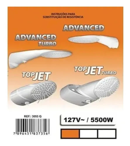 RESISTENCIA DUCHA ADVANCED/TOP JEP 6000W