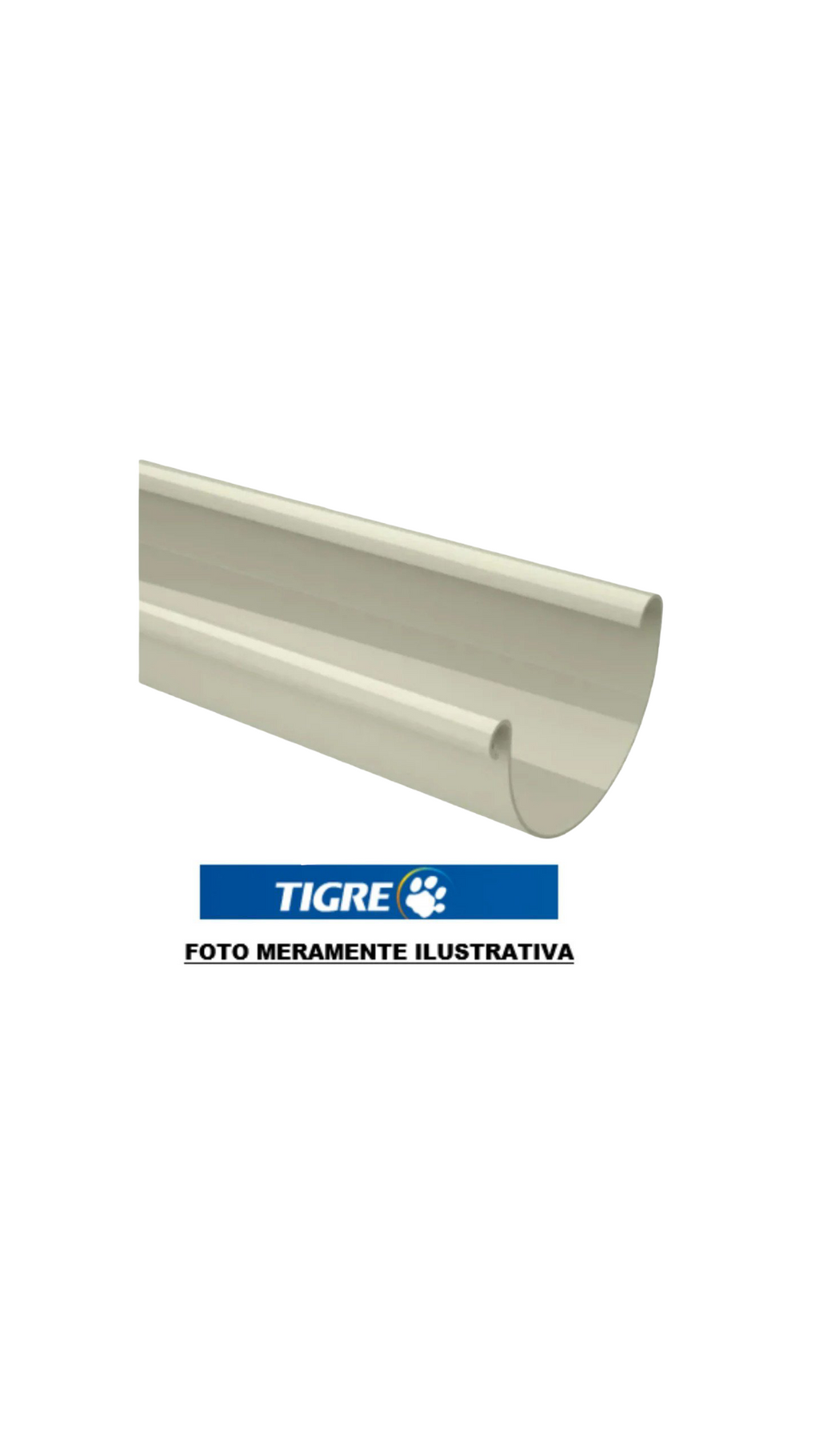 CANALETA DE LLUVIA TIGRE AQUAPLUV X METRO
