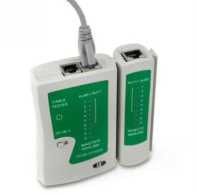 Tester de Red RJ11 y RJ45 Ecoville EV468CT